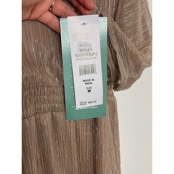 MSK Midi Dress Size: M Color: Serene Mauve MSRP: $89 - Picture 2 of 8